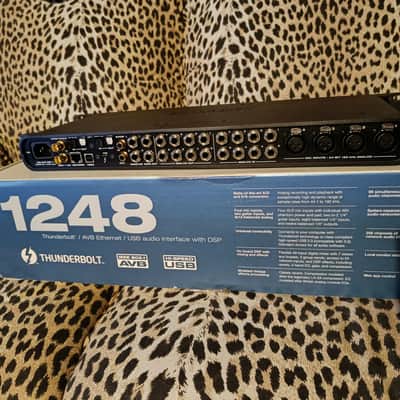 MOTU 1248 48-Channel Thunderbolt / USB 3.0 Audio Interface 2014 - Present - Black image 6
