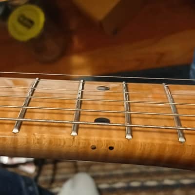 Fender / Squier Bullet 1986 - MIJ Fujigen, Flamed Maple Neck image 11