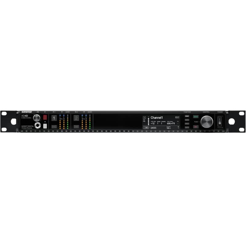 Shure AD4DUS=-A Axient Digital 2-Channel Wireless Receiver - Mint, Open Box image 1