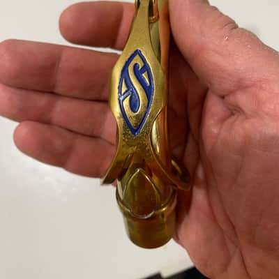 Selmer Mark VI Alto Sax Neck - Gold Laquer image 3
