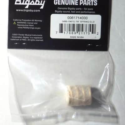 Bigsby® B3G-B5G-B7G Tremolo Arm Spring~3/4" OD x 7/8" Tall~Gold~USA~Brand New image 4