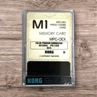 Korg MPC-0EX Memory Card 1989 - White | Reverb