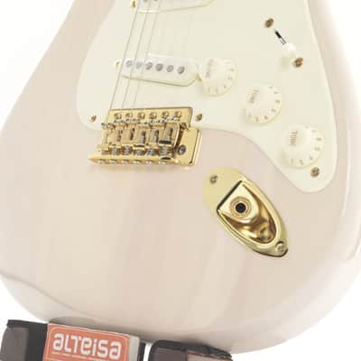 Squier Classic Vibe '50s Stratocaster 2024 White Blonde with Gold Hardware 3526gr image 6