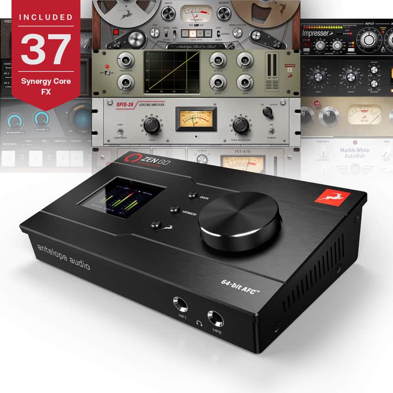 Antelope Audio Zen Go Synergy Core Thunderbolt 3 Audio Interface image 1