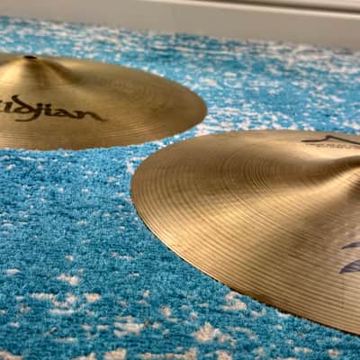 Don't pay £400+!! 14" Zildjian A NEW BEAT Hihats 956g 1420g image 8