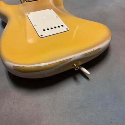 1980 Fender The Strat Olympic White w/Matching Headstock image 11