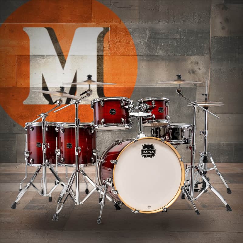 Mapex Armory Studioease Shell Pack - Red Onyx Burst (AR628SVNR) image 1
