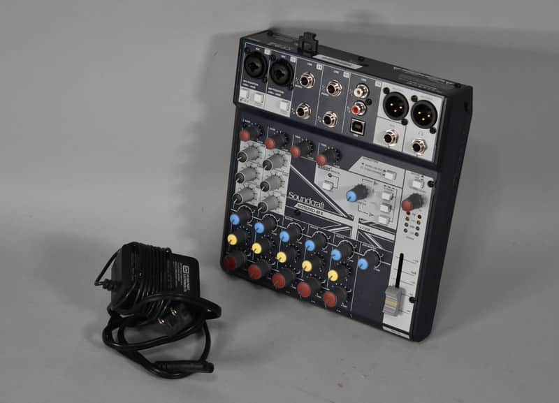 Soundcraft Notepad-8FX 8-Channel Analog Mixer w/USB I/O image 1