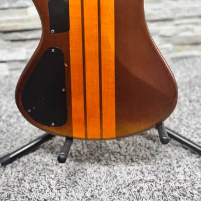 Schecter Stiletto Studio-6 Active 6-String Bass – Honey Satin – Upgraded with Kahler Professional Bridge image 7