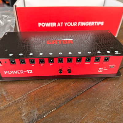 Gator GTR-PWR-12 Power 12 Isolated Pedalboard Power Supply – Mint / Unused image 3