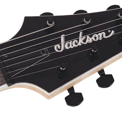Jackson JS Series Dinky Arch Top JS22Q-7 DKA HT, Amaranth Fingerboard, Transparent Black Burst image 8