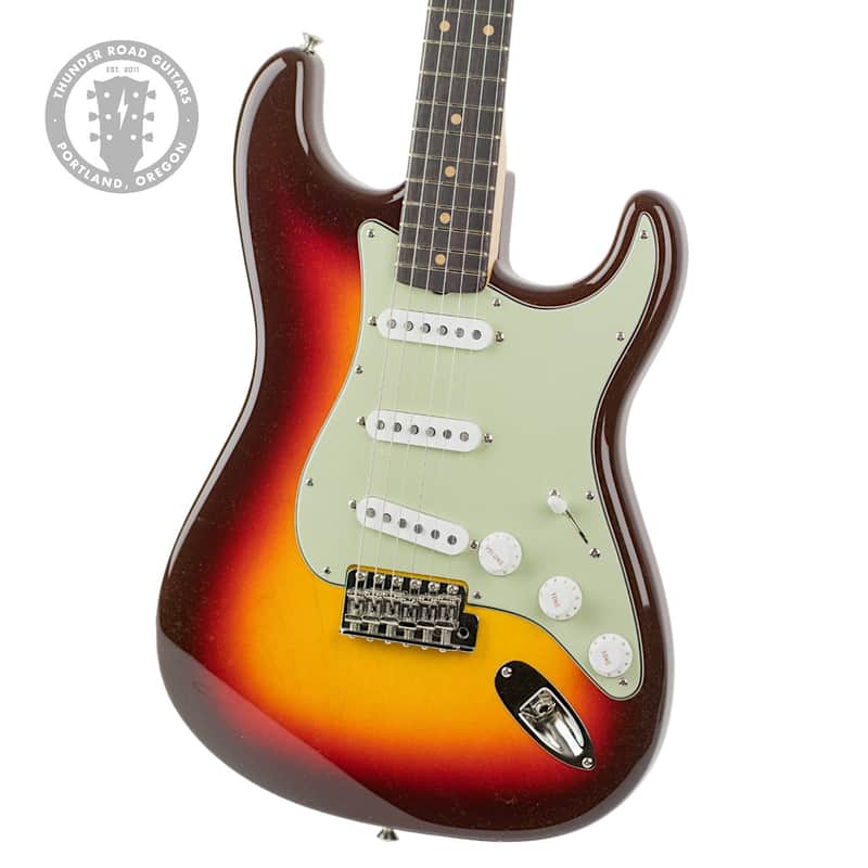 New Fender Custom Shop 1959 Stratocaster NOS 3-Color Chocolate Sunburst w/Texas Special Pickups #CZ589297 image 1