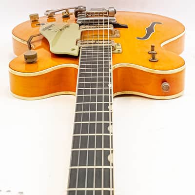 1966 Gretsch 6120 Chet Atkins Nashville Hollow Body Guitar w/ Case Bigsby USA image 12