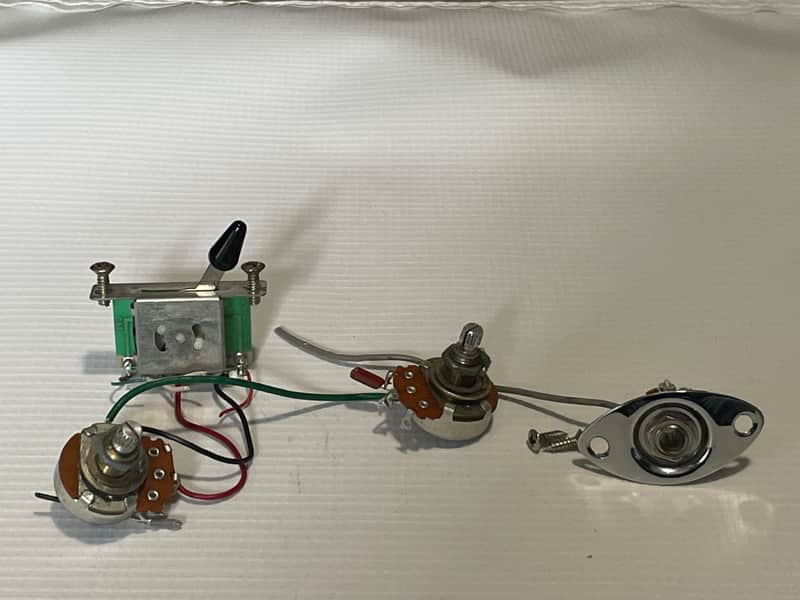 1990's Ibanez RG270 RG Series Guitar Factory Electronics Wiring, Volume Tone Pot Jack image 1