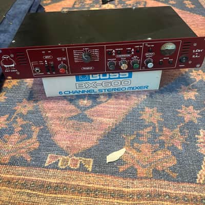 TL Audio 2 FAT Fatman Series Mic Preamp / Compressor 2000s - Red image 1