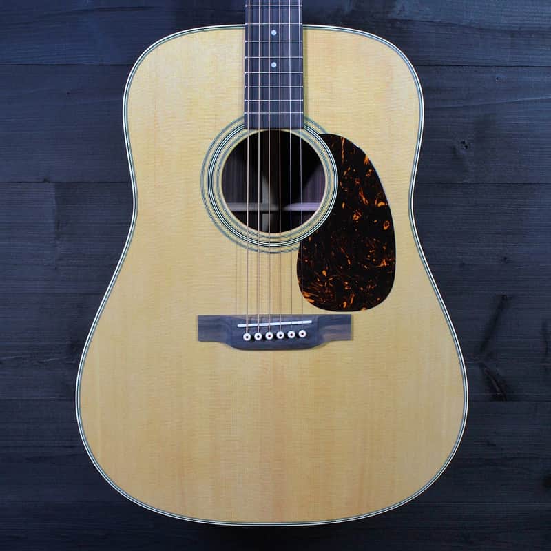 Martin D-28 Satin Natural Rosewood 2024 Specs Acoustic Guitar image 1
