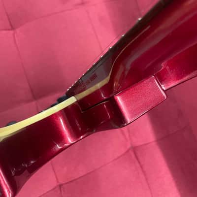 Overlord of Music GR4M Headless Electric Guitar - Candy Apple Red image 6