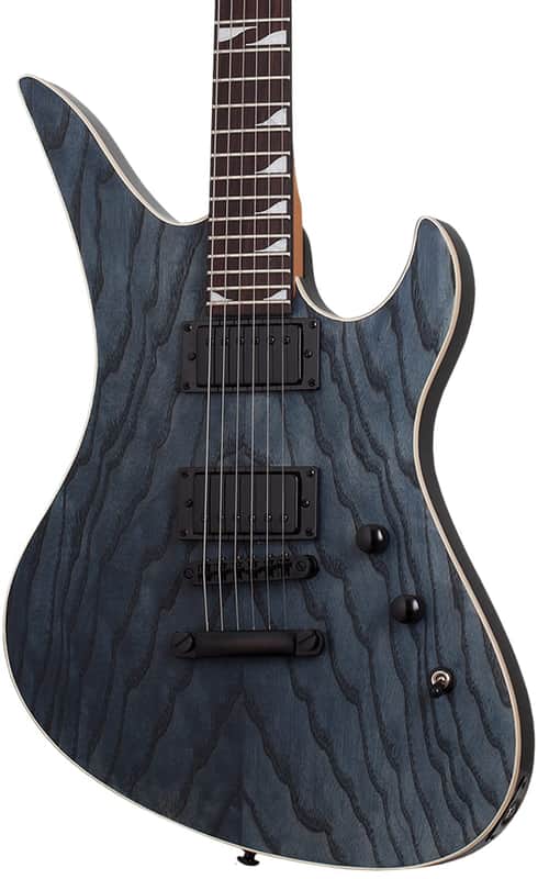 Schecter Avenger Standard Electric Guitar. Charcoal Satin image 1