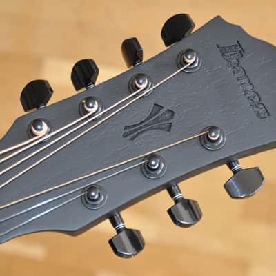 IBANEZ AEG721 BOT Black Out / 7-String Acoustic-Electric / AEG721-BOT / PW250400339 image 9