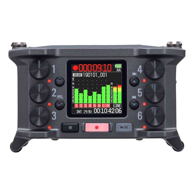 Zoom F6 Multitrack Field Recorder image 1
