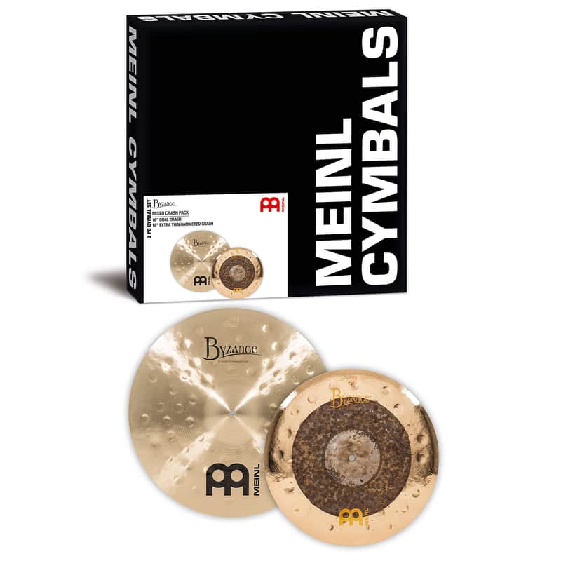 Meinl Byzance Traditional BMIX2 Mixed Crash Pack image 1