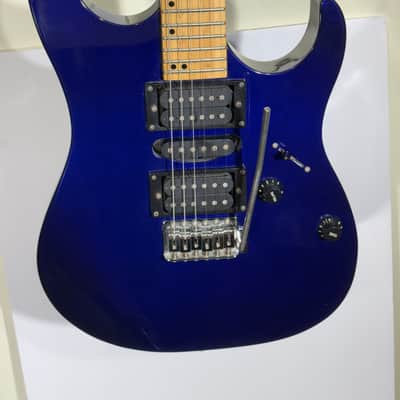 Washburn Electric Guitar MG-24 - Pearl Blue Finish (In-House Adjusted) - Includes Case image 5