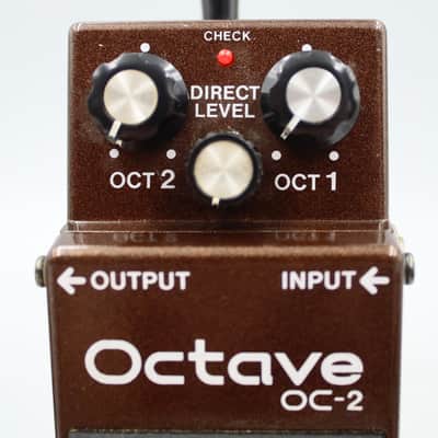 Boss OC-2 Octave With Original Box Black Label 1990 Made in Taiwan ACA Vintage Octaver Guitar Effect Pedal AB95812 image 3