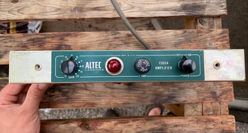 Altec 1566a Tube Preamp DI vintage 1950s image 1