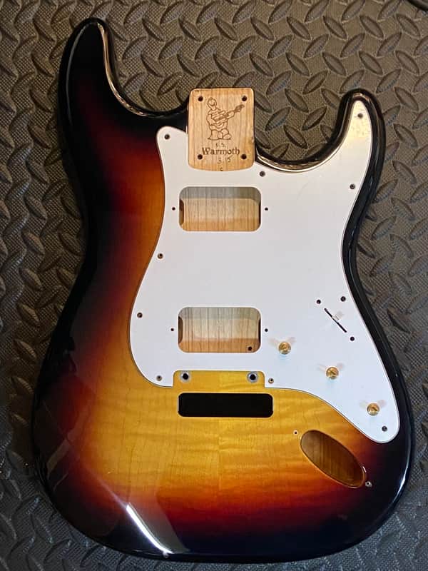 Warmoth Fender Licensed Swamp Ash Stratocaster Guitar Body | Reverb