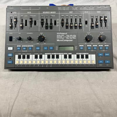 Roland MC-202 mc202 MicroComposer micro composer Monophonic Analog Synthesizer / Sequencer Module with power supply mod - Local Pickup Only image 2
