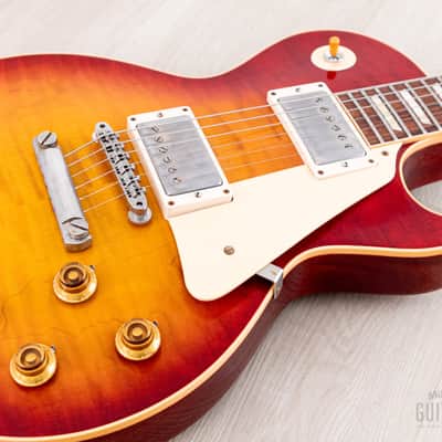 2019 Gibson Custom Shop Historic 1959 Les Paul Standard R9 60th Anniversary Factory Burst VOS w/ Case, CoA, Tags image 6