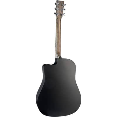 Martin Special DC-X1E Black HPL Dreadnought Acoustic-Electric Guitar Regular Black image 4