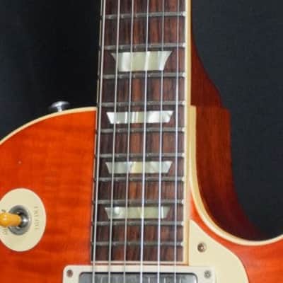 GIBSON CUSTOM Murphy Lab 1959 Les Paul Standard Light Aged Orange Sunset Fade -2021- [911770] (06/16) image 13