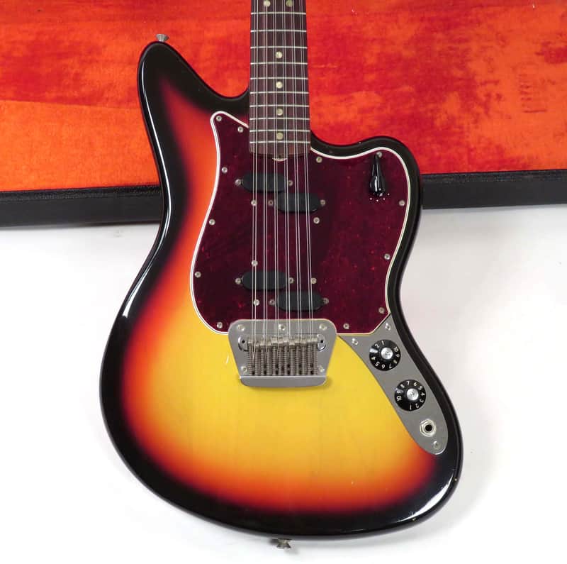 1966 Fender Electric XII - Sunburst - 12 String Guitar with Original Case image 1
