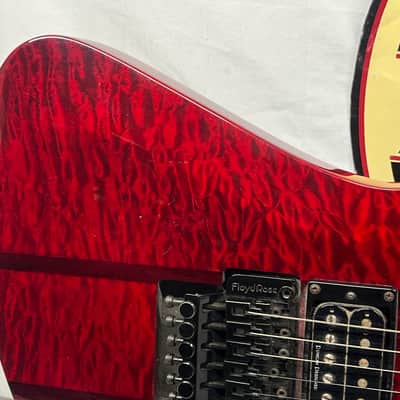 B.C. Rich Mockingbird ST Electric Guitar - Transparent Red image 4