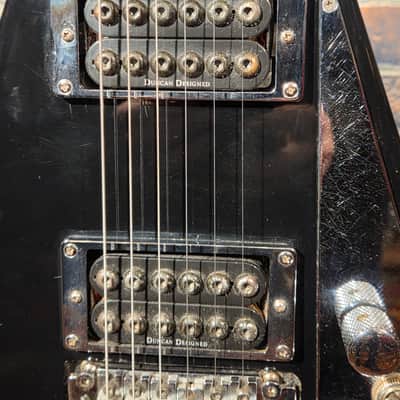 Jackson Pro Series RR3 Rhoads Black w/ Jackson HSC, Mirror Pickguard,  & Duncan Designed Invader Humbuckers image 7