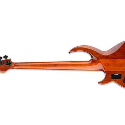 ESP LTD BB-1005QM Burnt Orange with Case image 4