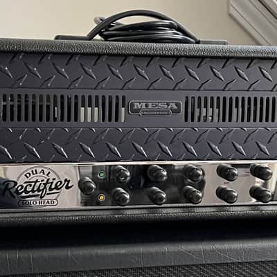 Mesa Boogie Black Face Chrome Chassis Dual Triple Rectifier Factory Modded Revision C 1993 image 1