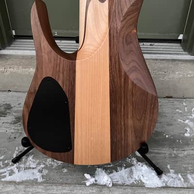 Fodera Imperial 5 MG Electric Bass 2015 - Koa / BRW image 4