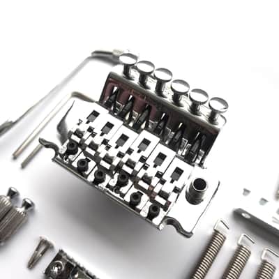 Left Handed Floyd Rose Licensed Tremolo System - Double locking - Full Kit - Chrome image 6
