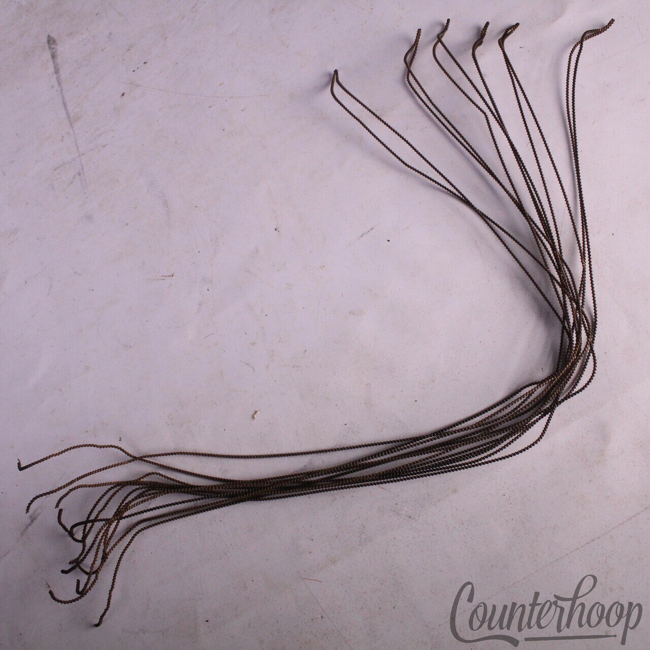 Ludwig 14" Snare Drum 12-Strands 17" Coiled Metal-Cloth Wires USA Vintage 10s* — main photograph