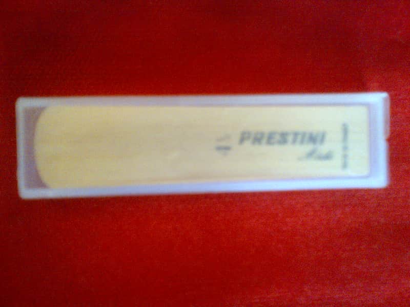 Prestini Alto Sax reed 4 1/2 1995 wood image 1