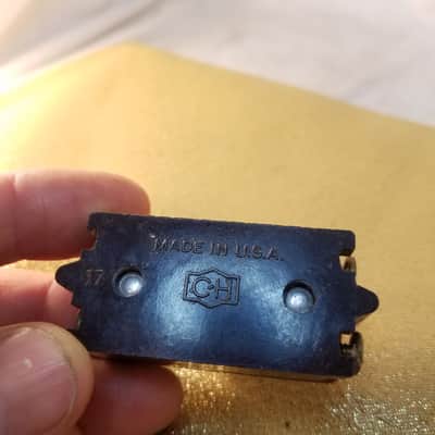 Bell & Howell Vintage panel mount metal toggle switch DPST On-Off 4 contact terminal 117V hi-current USA 1950s - silver and black image 7
