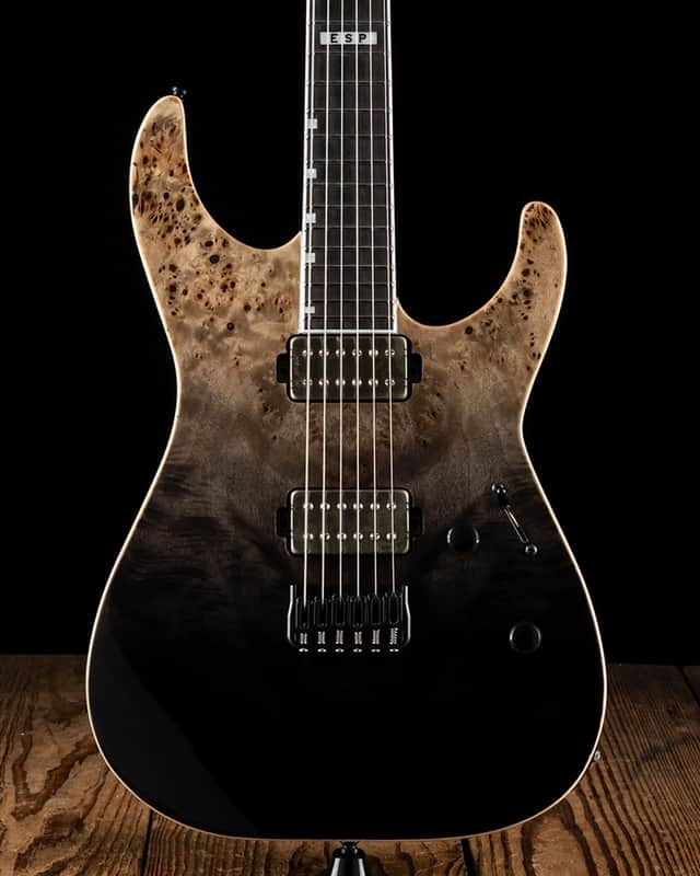 ESP E-II M-II NT - Black Natural Fade (B-Stock) - Free Shipping image 1