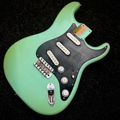 MJT Loaded Body Stratocaster 2020s - Surf Green image 1