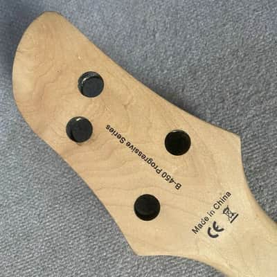 Harley Benton 4 String Electric Bass Maple Neck, 24 Frets Rosewood Fingerboard image 7