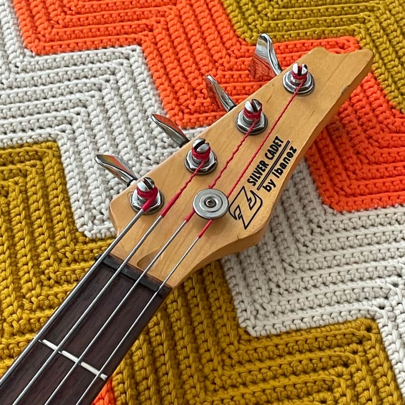 Ibanez Silver Cadet Bass - 1980's Made In Japan 🇯🇵! - Great Bass