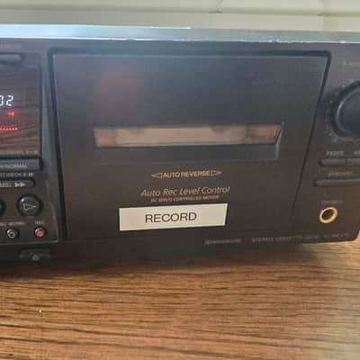 Sony TC-WE475 dual auto-reverse cassette deck Mid-1990s - Black image 4