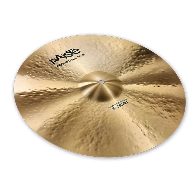 Paiste 18" Formula 602 Modern Essentials Crash Cymbal image 1