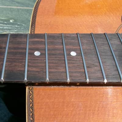 1973 Hand Made K Yairi YW400 Acoustic Guitar, very early model+Hard Case image 22